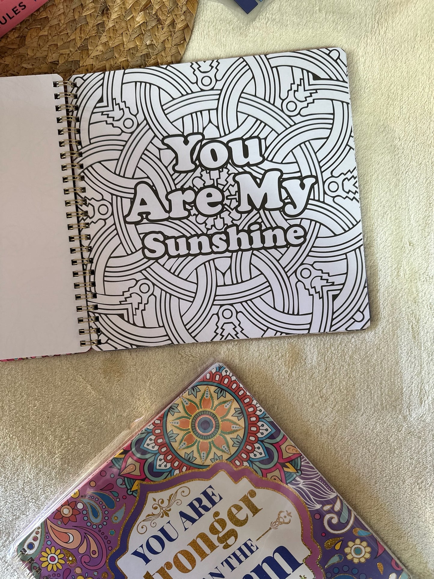Coloring Book for Adults 30 Pages Inspirational Quotes, Relax and Relieve Anxiety