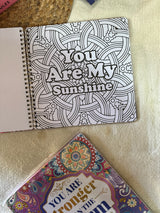 Coloring Book for Adults 30 Pages Inspirational Quotes, Relax and Relieve Anxiety