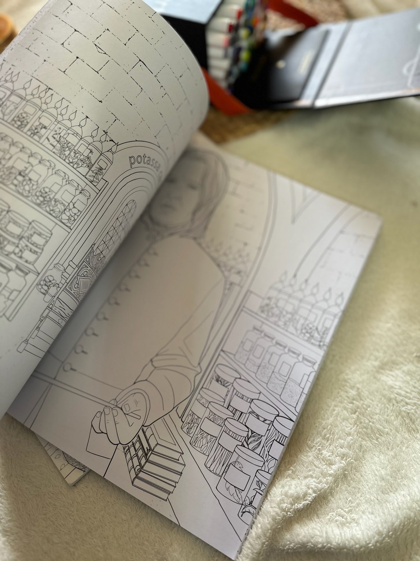 Harry Potter Hogwarts , Coloring Book