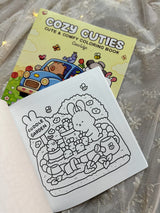 Cozy Cuties: Coloring Book for Adults and Kids (Cozy Spaces Coloring)
