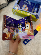 Bluey - Oooh, Shiny! A Bluey Flashlight Toy Adventure Sound Book