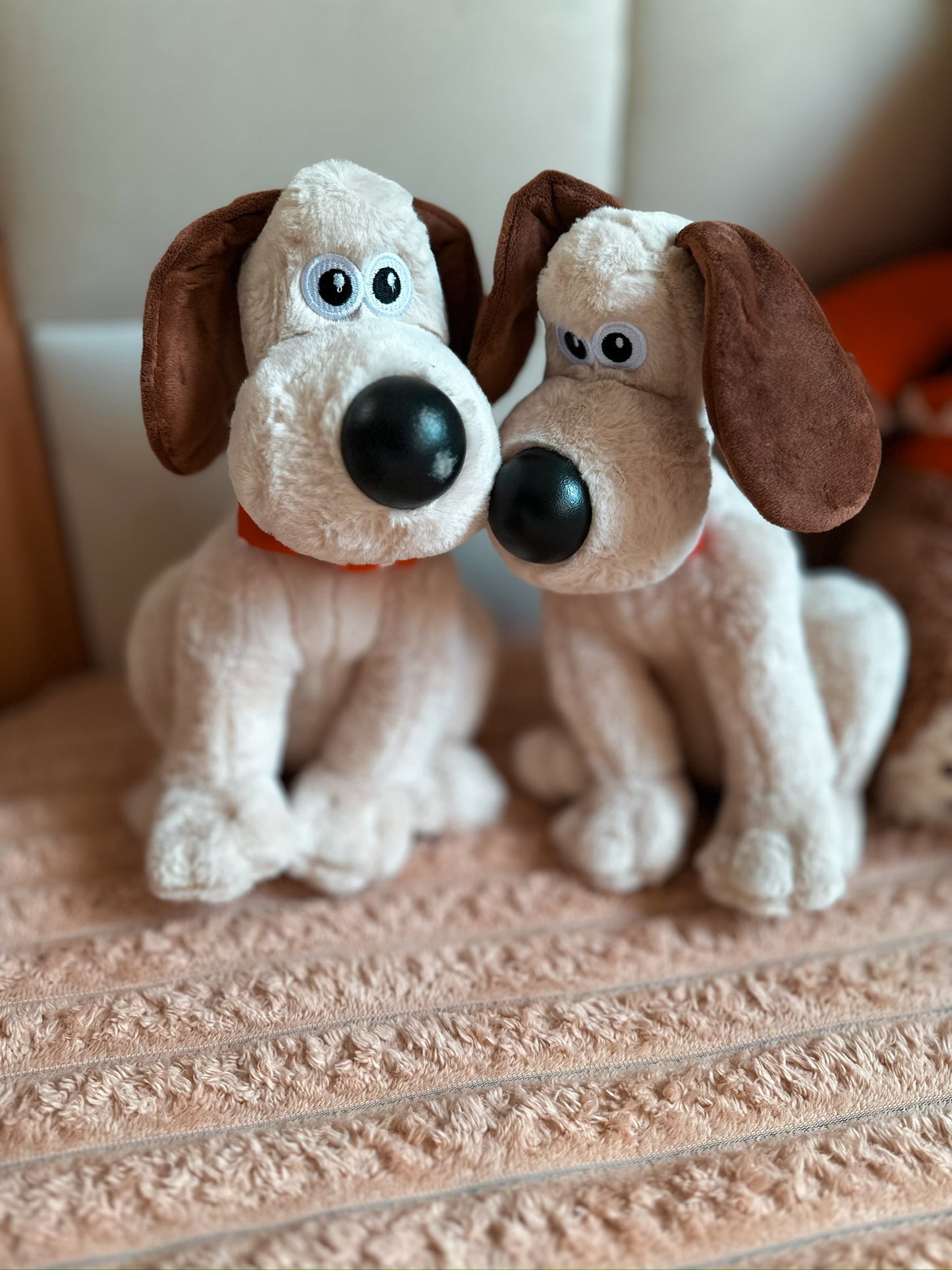 Medium size, Dog Stuffed Animal, Fluffy