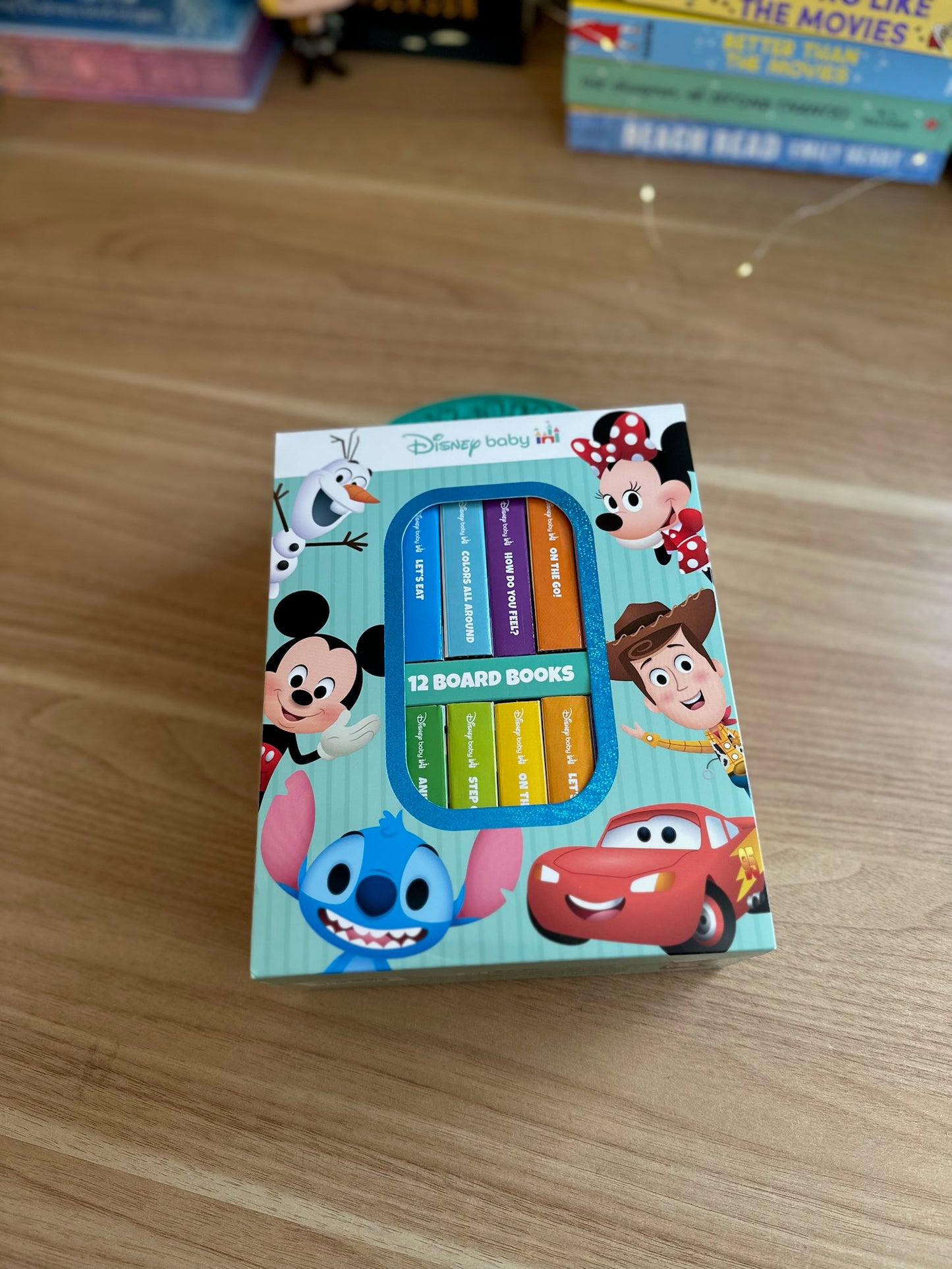 Disney Baby - My First Library 12 Board Book Set - First Words, Shapes, Numbers, and More! Baby Books