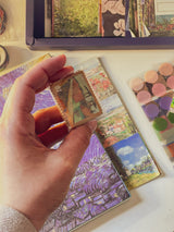 480Pcs Vintage Van Gogh Oil Painting Aesthetic Scrapbook Kit for Bullet Junk Journal