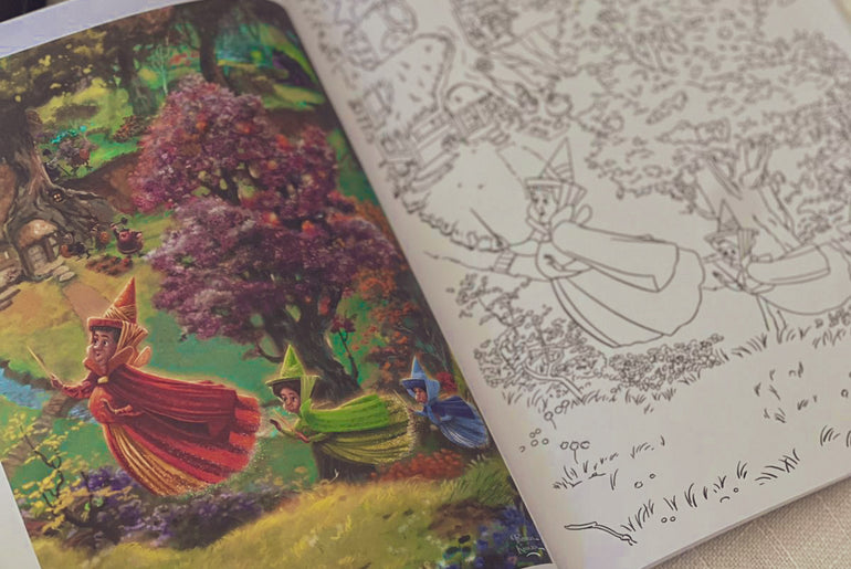 Disney Dreams Coloring Book