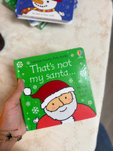 That's not my santa...: An Interactive, Sensory Touchy-Feely Holiday Book with Tactile Patches for Babies and Toddlers
