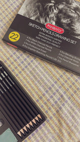 22 Pcs Drawing Sketching Pencil Set