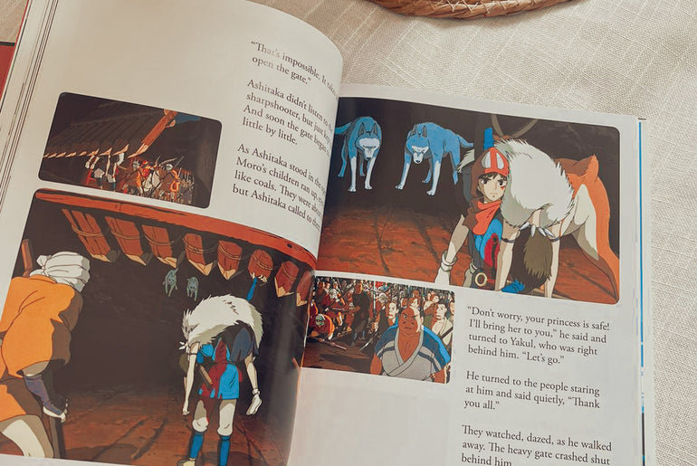 Princess Mononoke Graphic Book