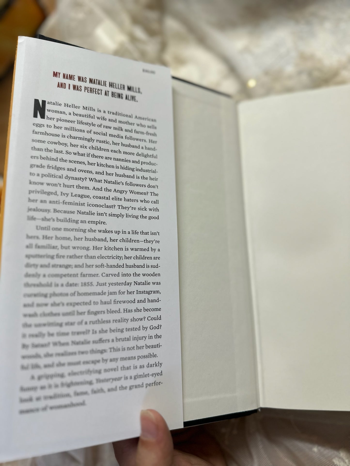 Yesteryear: A Novel ( Caro Calire Burke ) , Hardcover