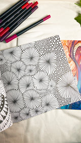 Nature Pattern Coloring book