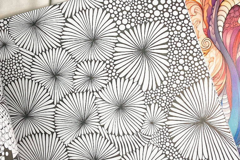 Nature Pattern Coloring book