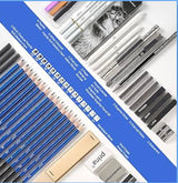 50 Pack Drawing Set Sketch Kit