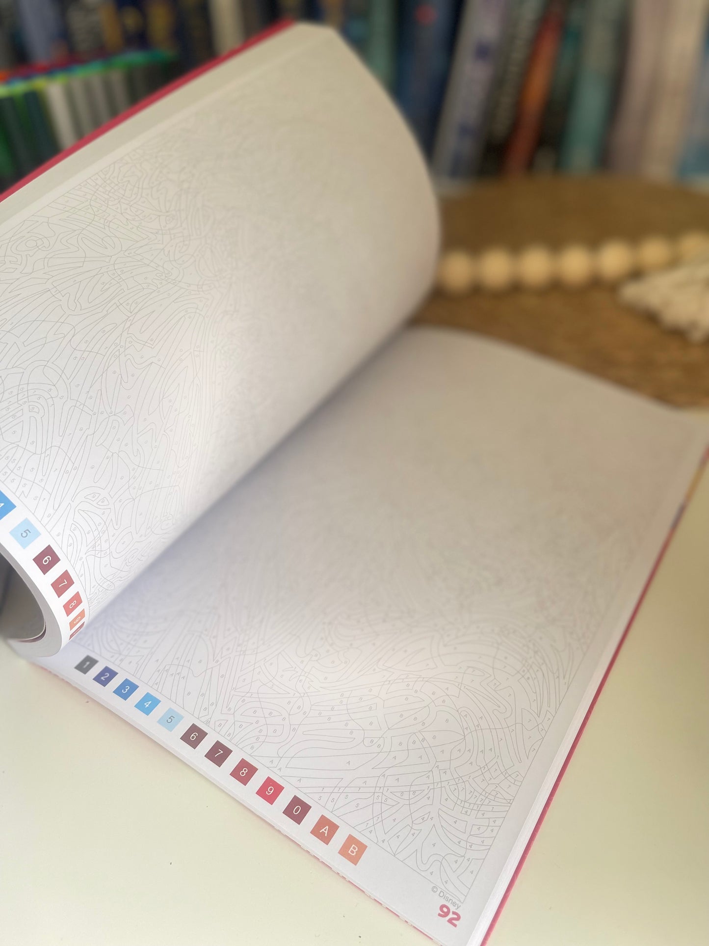 Disney Mystery Coloring Book