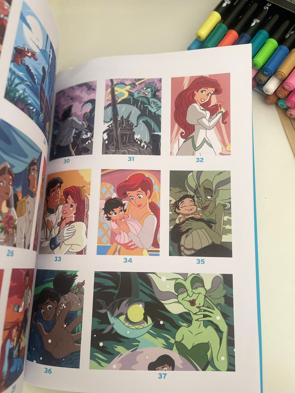 Mystery Disney  Coloring Book- Spécial film