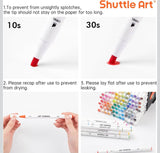 61 Colors Alcohol Markers