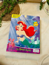 The Little Mermaid My Busy Books - Storybook, 10 figurines, playmat