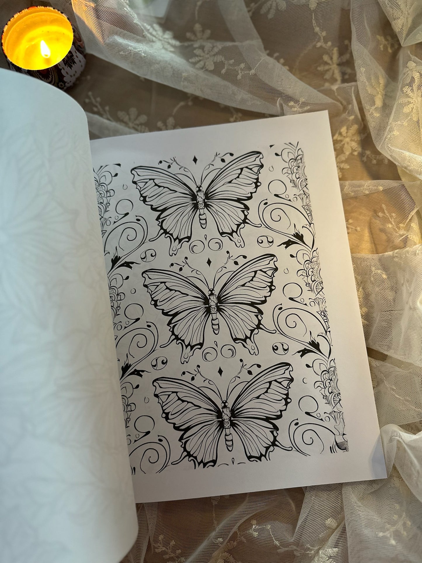 Relaxing Patterns Coloring Book