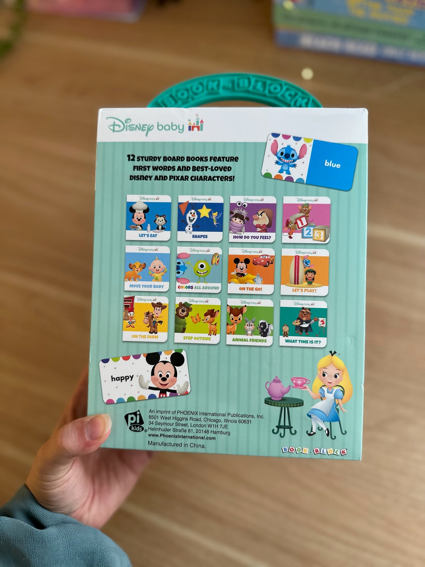 Disney Baby - My First Library 12 Board Book Set - First Words, Shapes, Numbers, and More! Baby Books