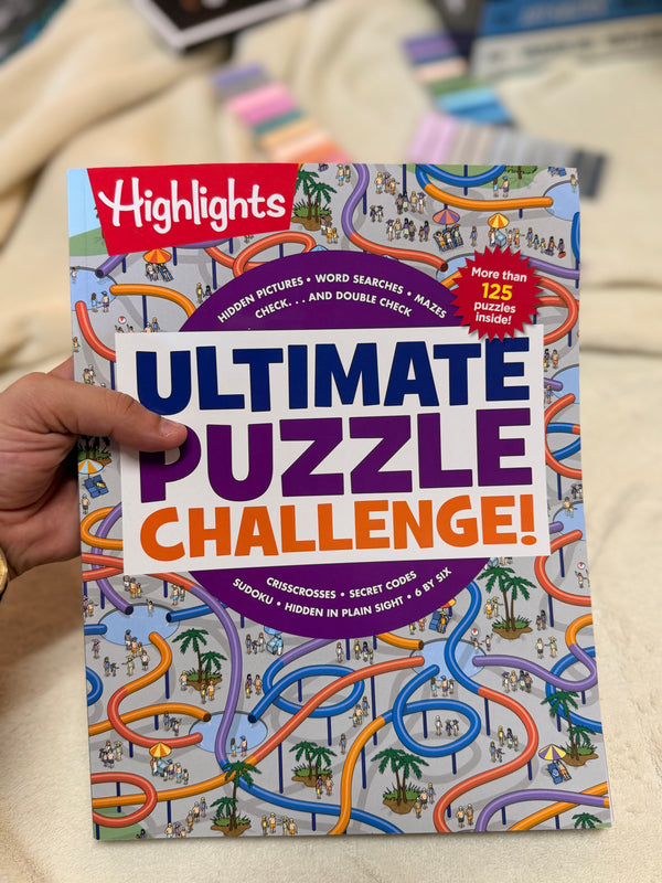 Ultimate Puzzle Challenge!: 125+ Brain Games