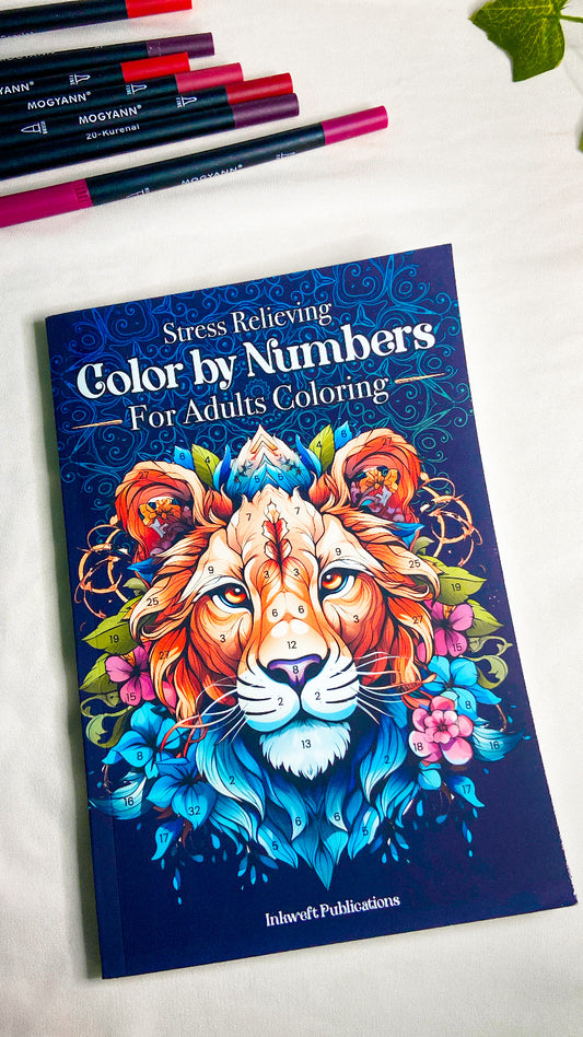 Stress Relieving Color by Numbers