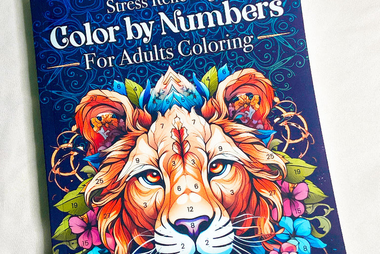 Stress Relieving Color by Numbers