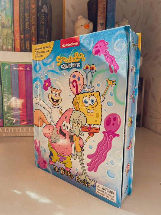 Sponge Pop Book with Toys & Playing Mat