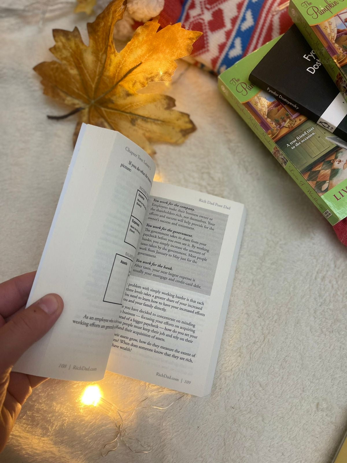 Rich Dad Poor Dad: What the Rich Teach Their Kids About Money That the Poor and Middle Class Do Not!