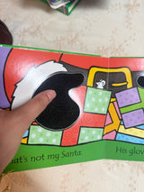 That's not my santa...: An Interactive, Sensory Touchy-Feely Holiday Book with Tactile Patches for Babies and Toddlers