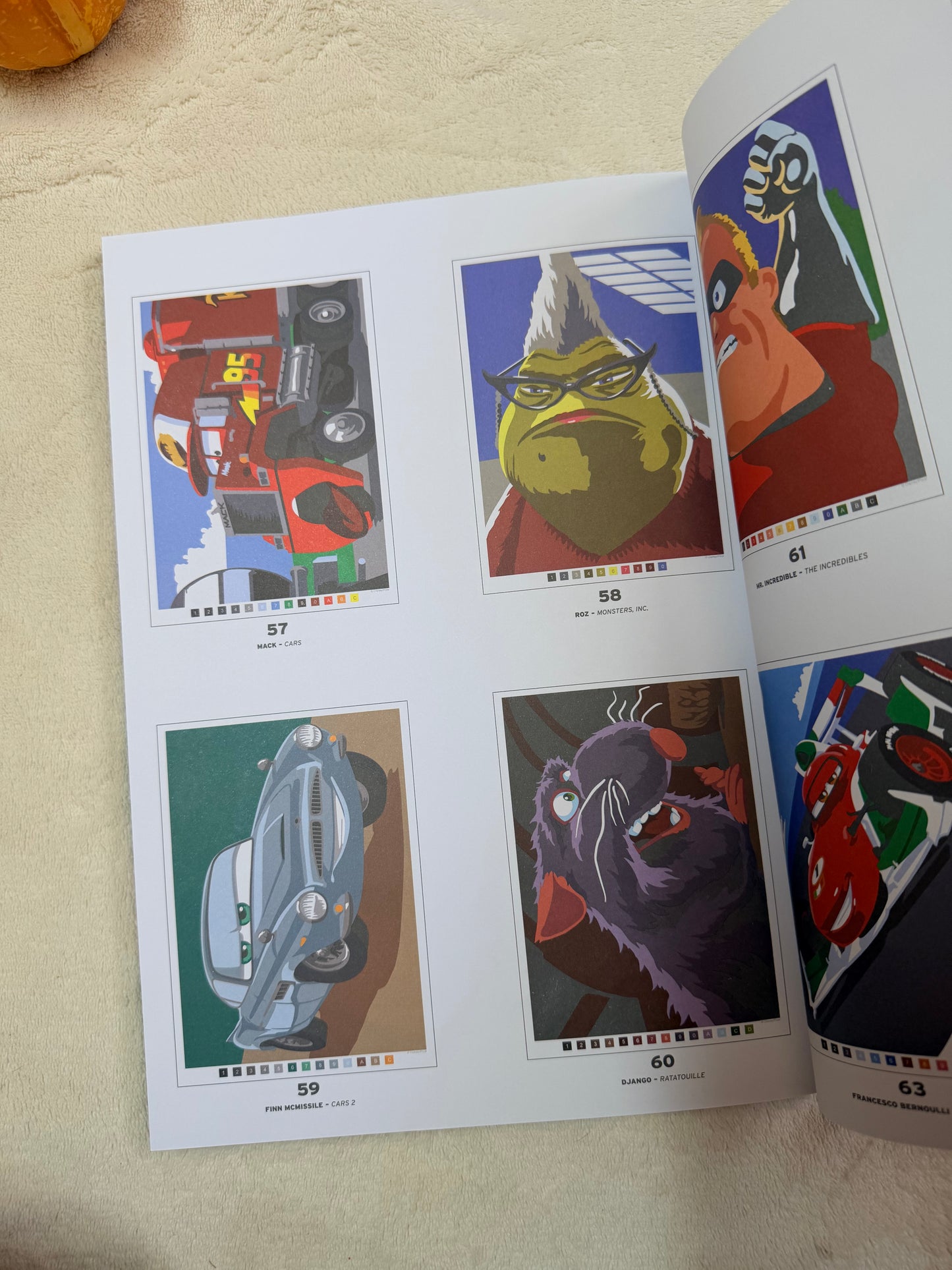 Disney Mystery Coloring: Pixar: A Color by Number Book