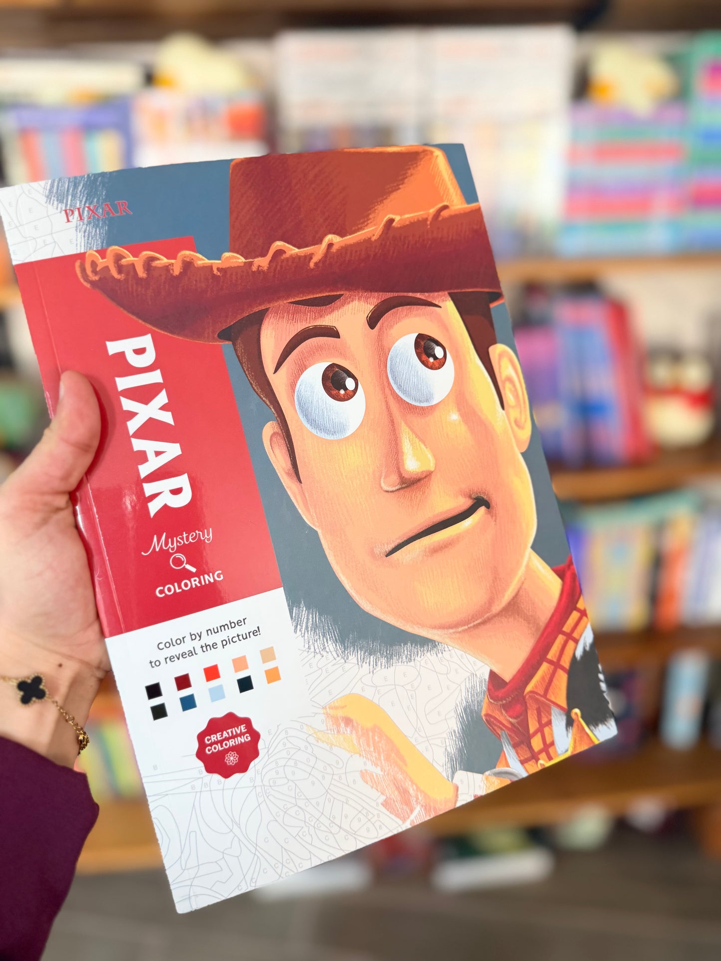Disney Mystery Coloring: Pixar: A Color by Number Book
