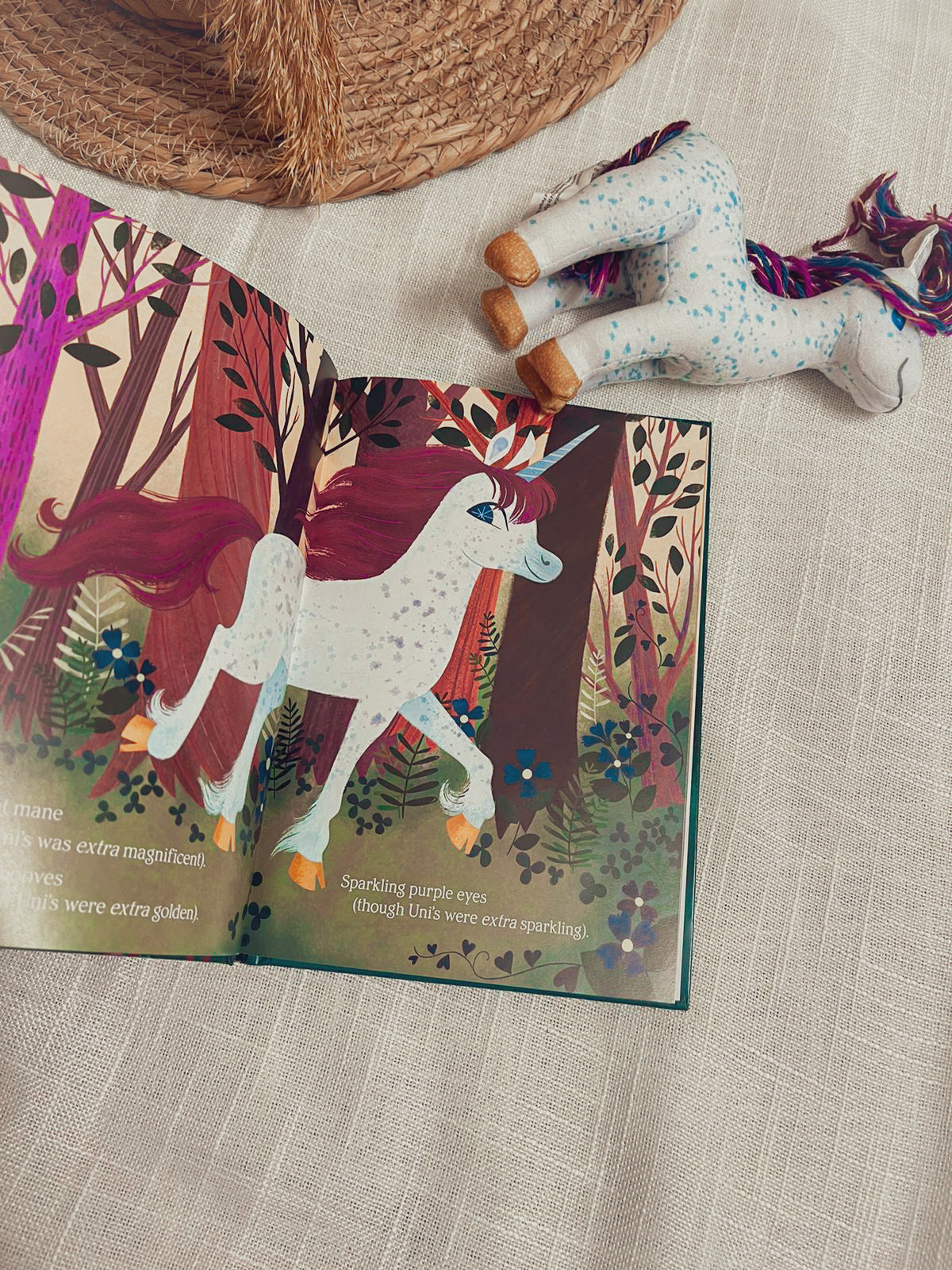 Uni the Unicorn Book and Toy Set