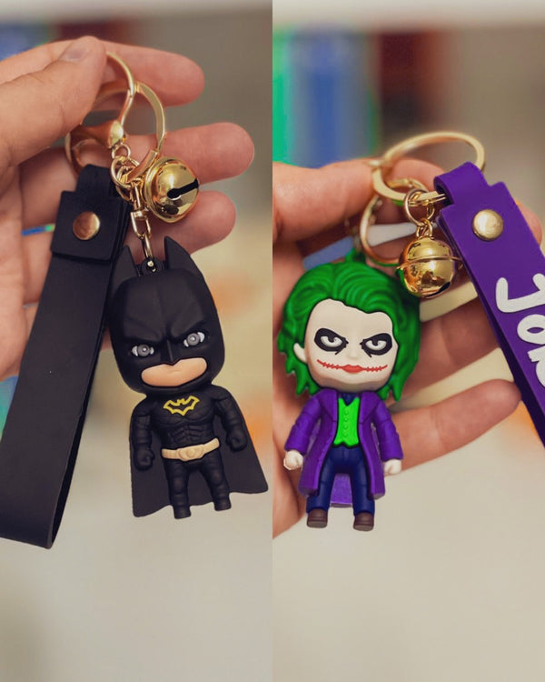 Batman / Joker Keychains تعليقة باتمان
