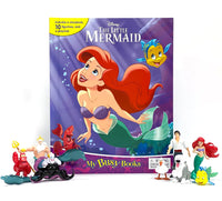The Little Mermaid My Busy Books - Storybook, 10 figurines, playmat