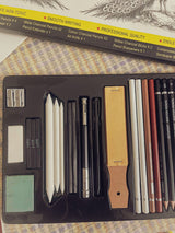 34 Pcs Drawing Sketching Pencils Set