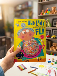 There Was an Old Lady Who Swallowed a Fly | children book