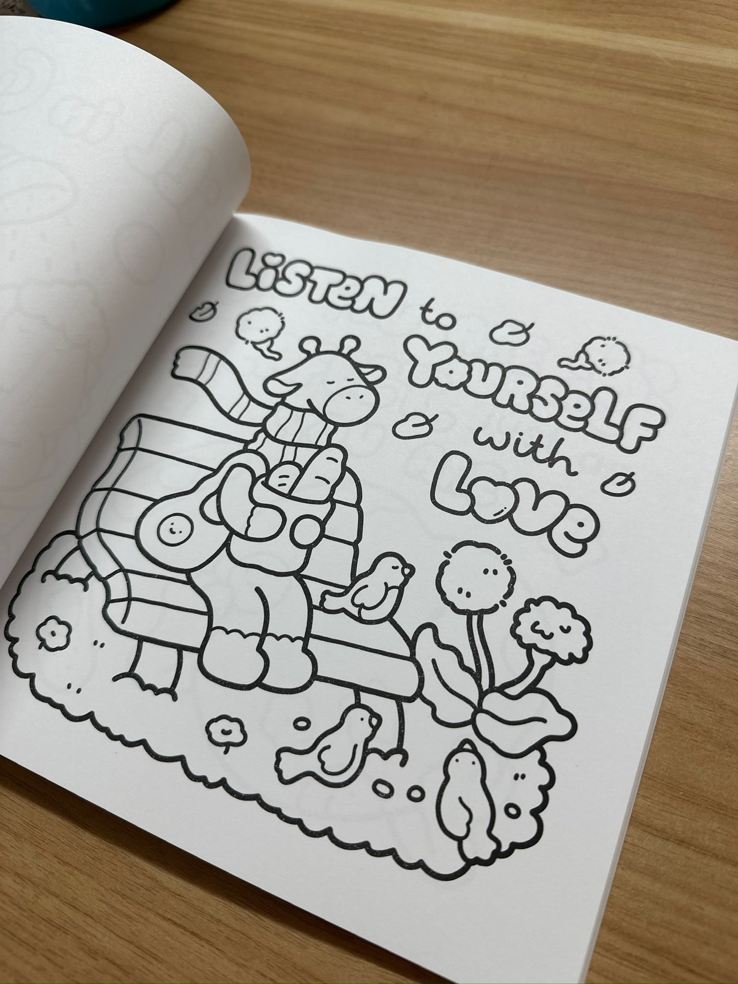 Cozy Vibes: Coloring Book for Adults and Kids