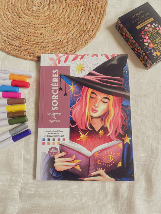 Sorcières | Mystery Coloring Book