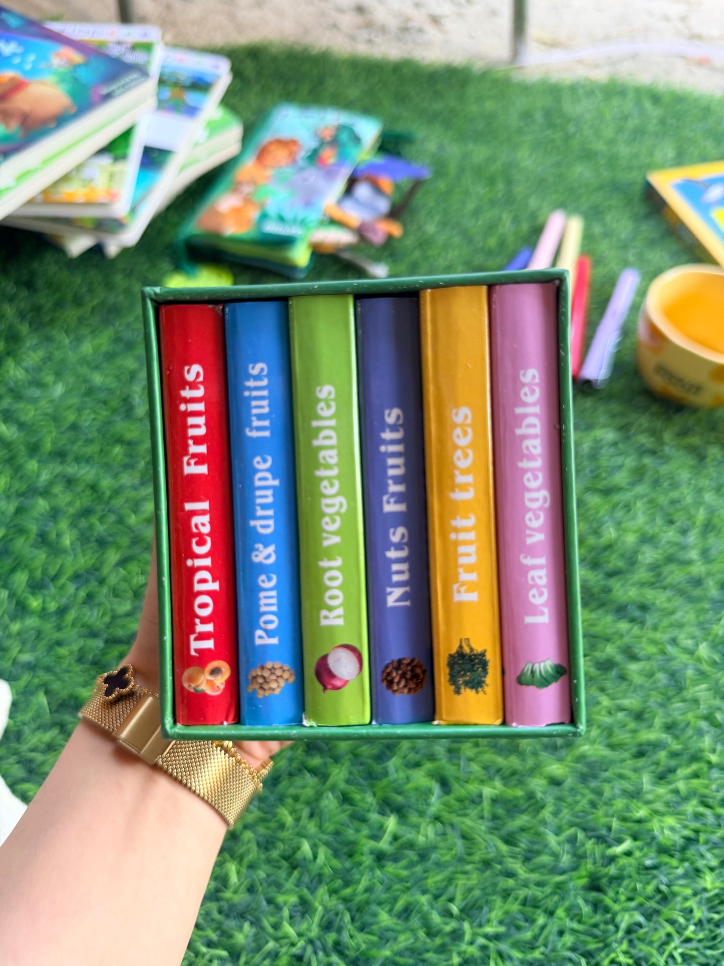 My learning Food Library , 6 Books set