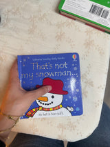 That's not my snowman...: An Interactive, Sensory Touchy-Feely Holiday Book with Tactile Patches for Babies and Toddlers