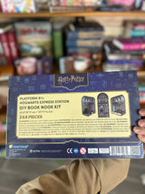 Harry Potter Hogwarts Great Hall Book Nook Kit – DIY 3D Wooden Puzzle with LED Lights
