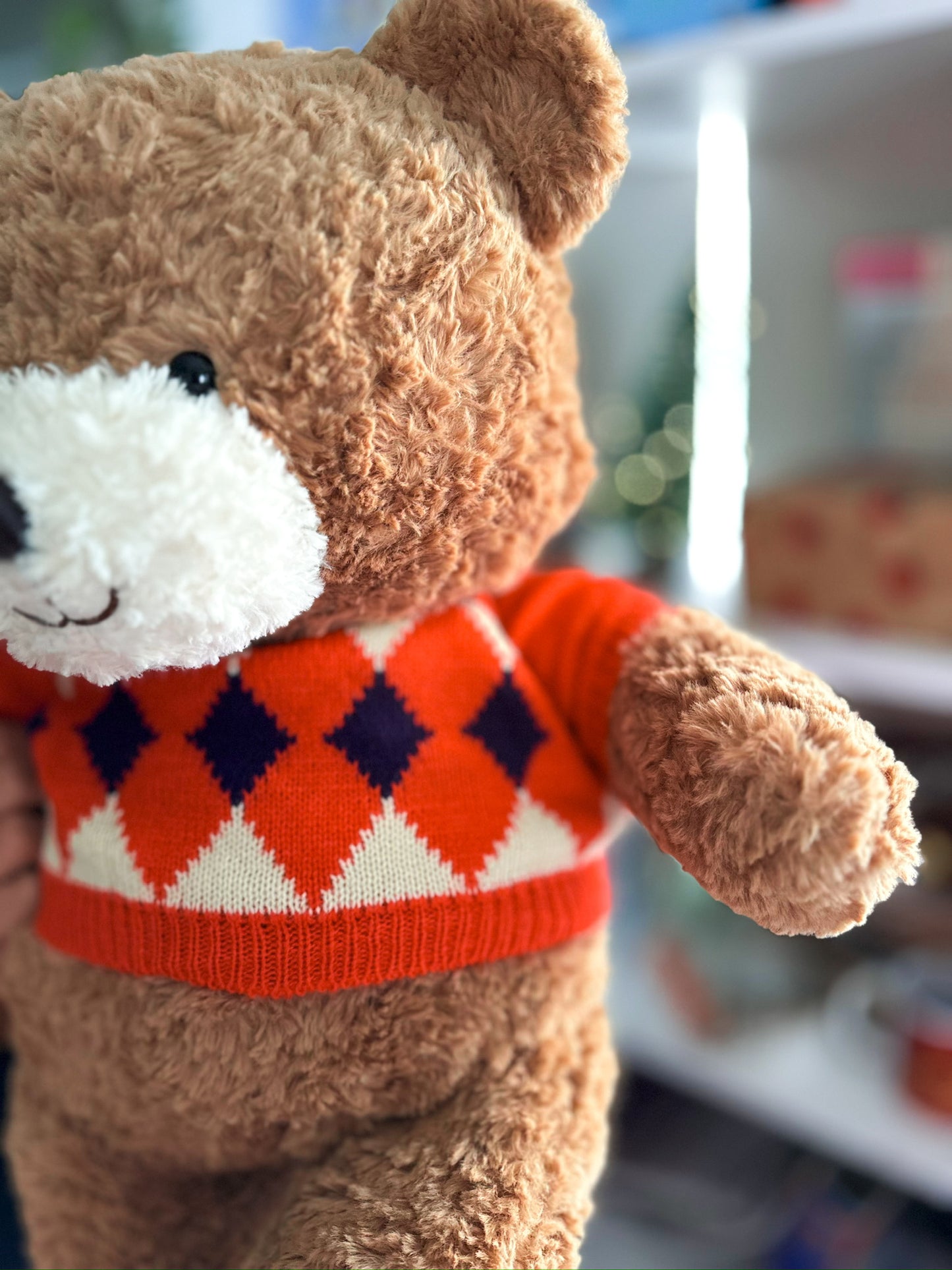 Large Teddy Bear Plush Toy - Ultra Soft & Cute Large Stuffed Animal