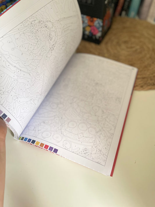 Disney Mystery Coloring Book