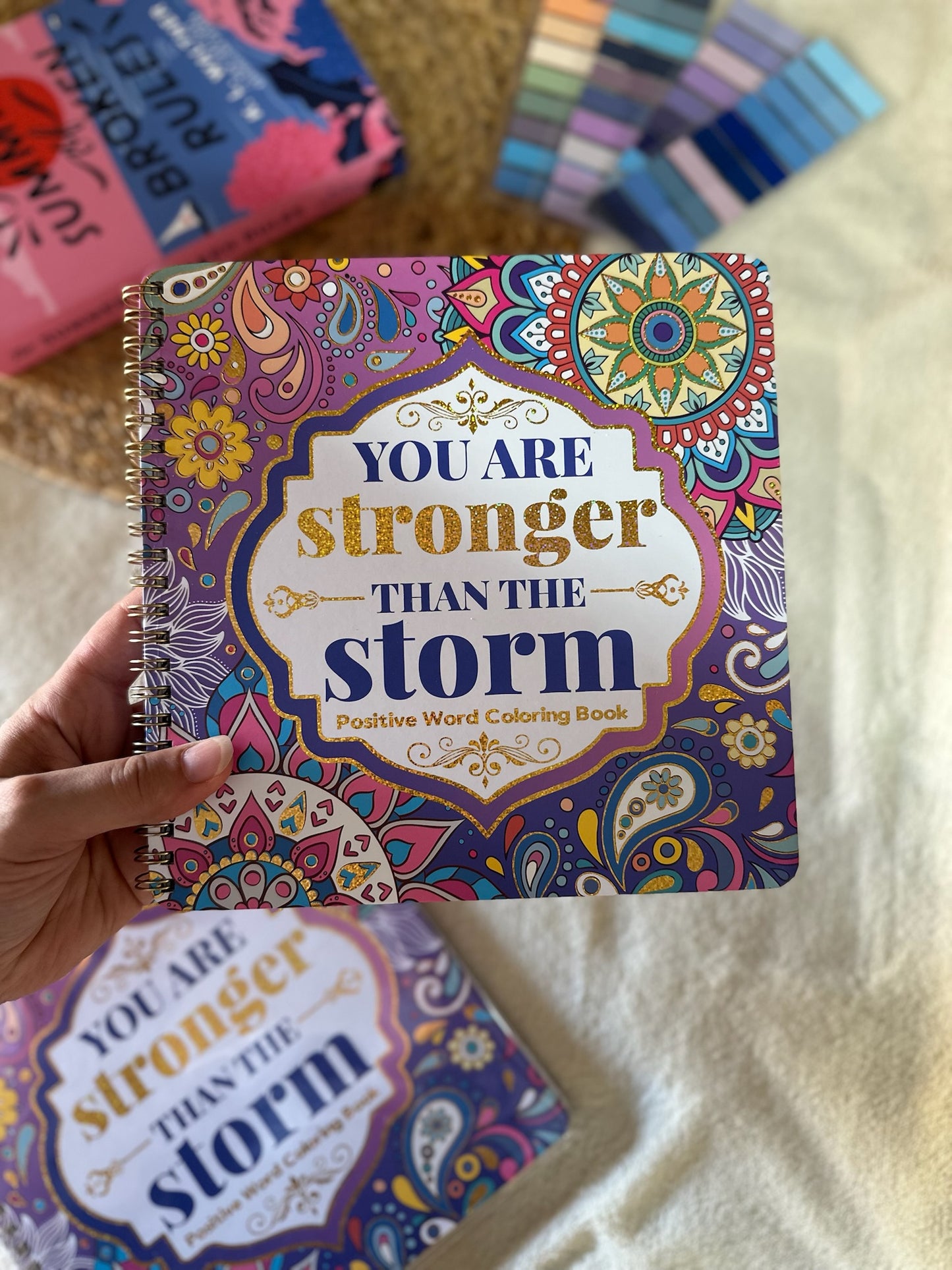 Coloring Book for Adults 30 Pages Inspirational Quotes, Relax and Relieve Anxiety