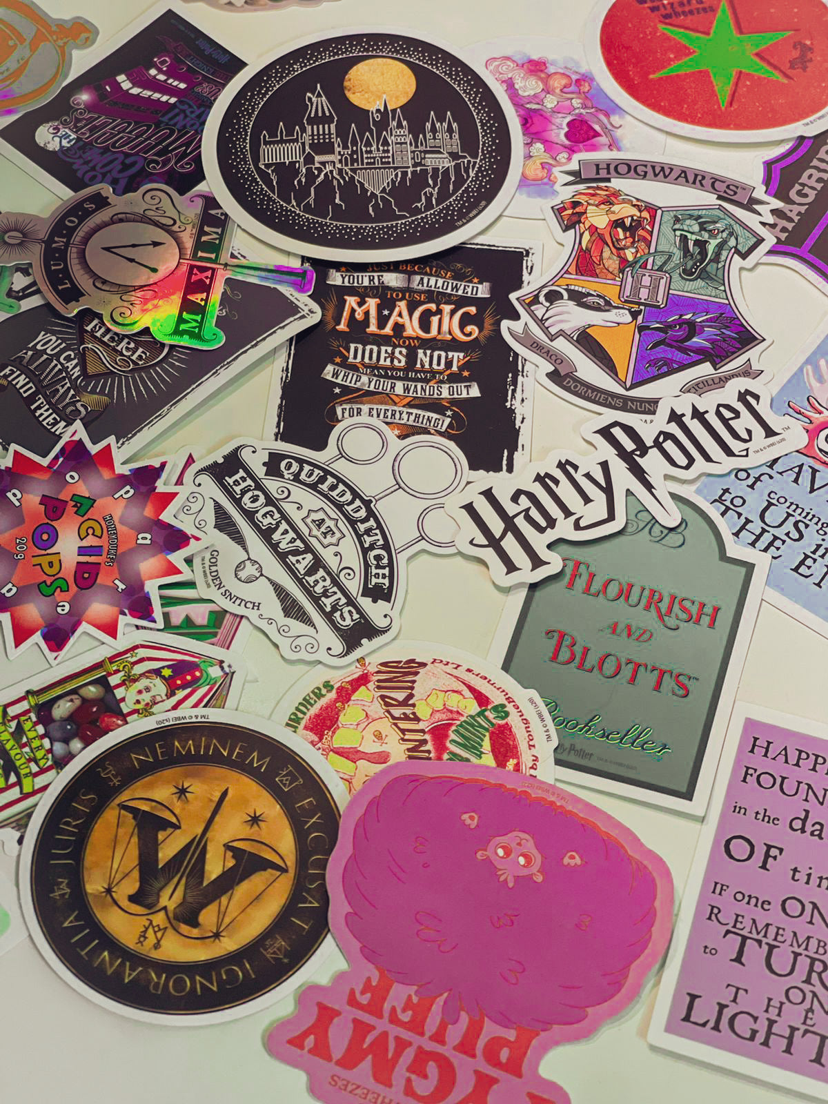 Harry Potter Stickers (10 Pcs)