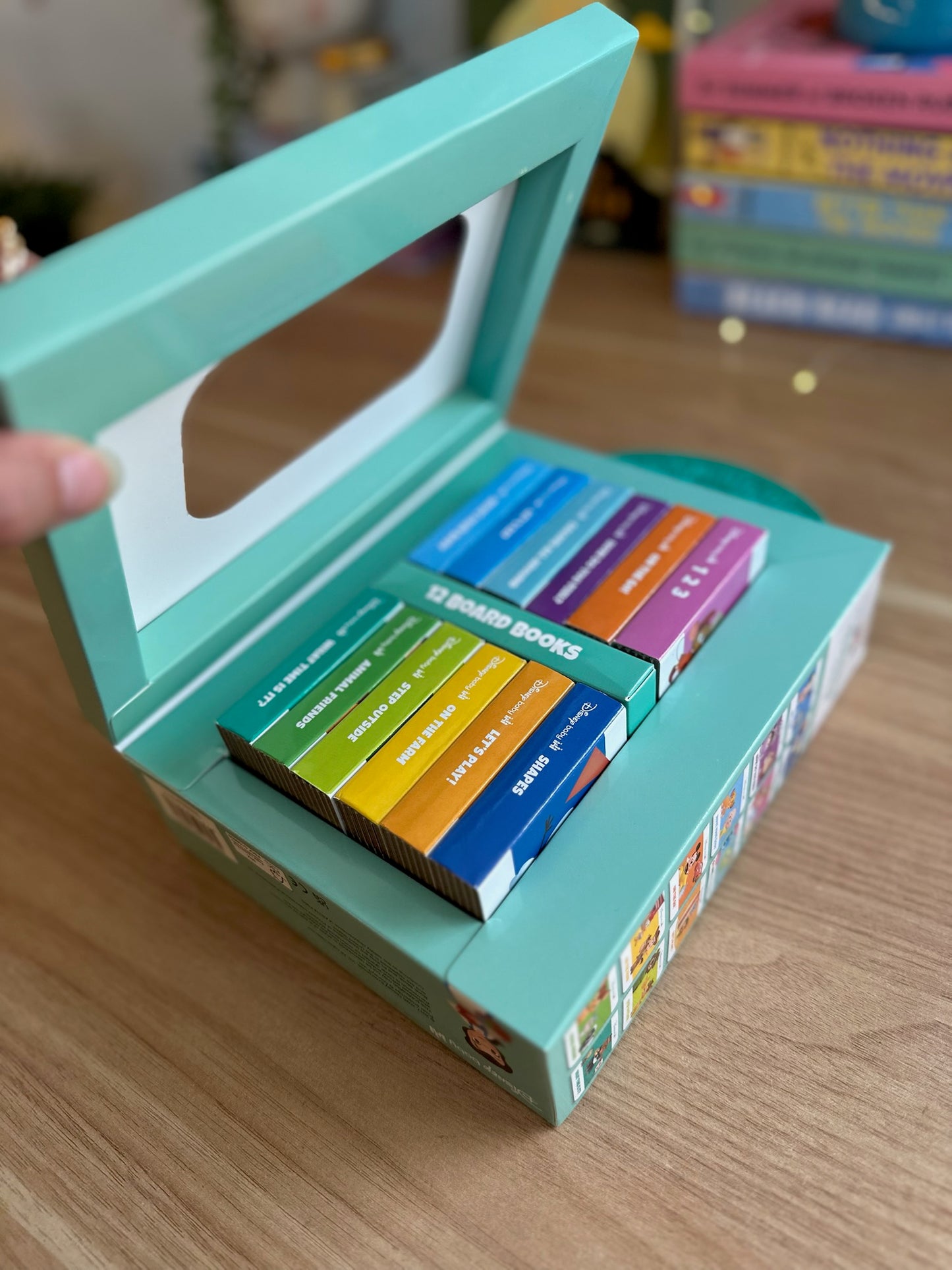 Disney Baby - My First Library 12 Board Book Set - First Words, Shapes, Numbers, and More! Baby Books