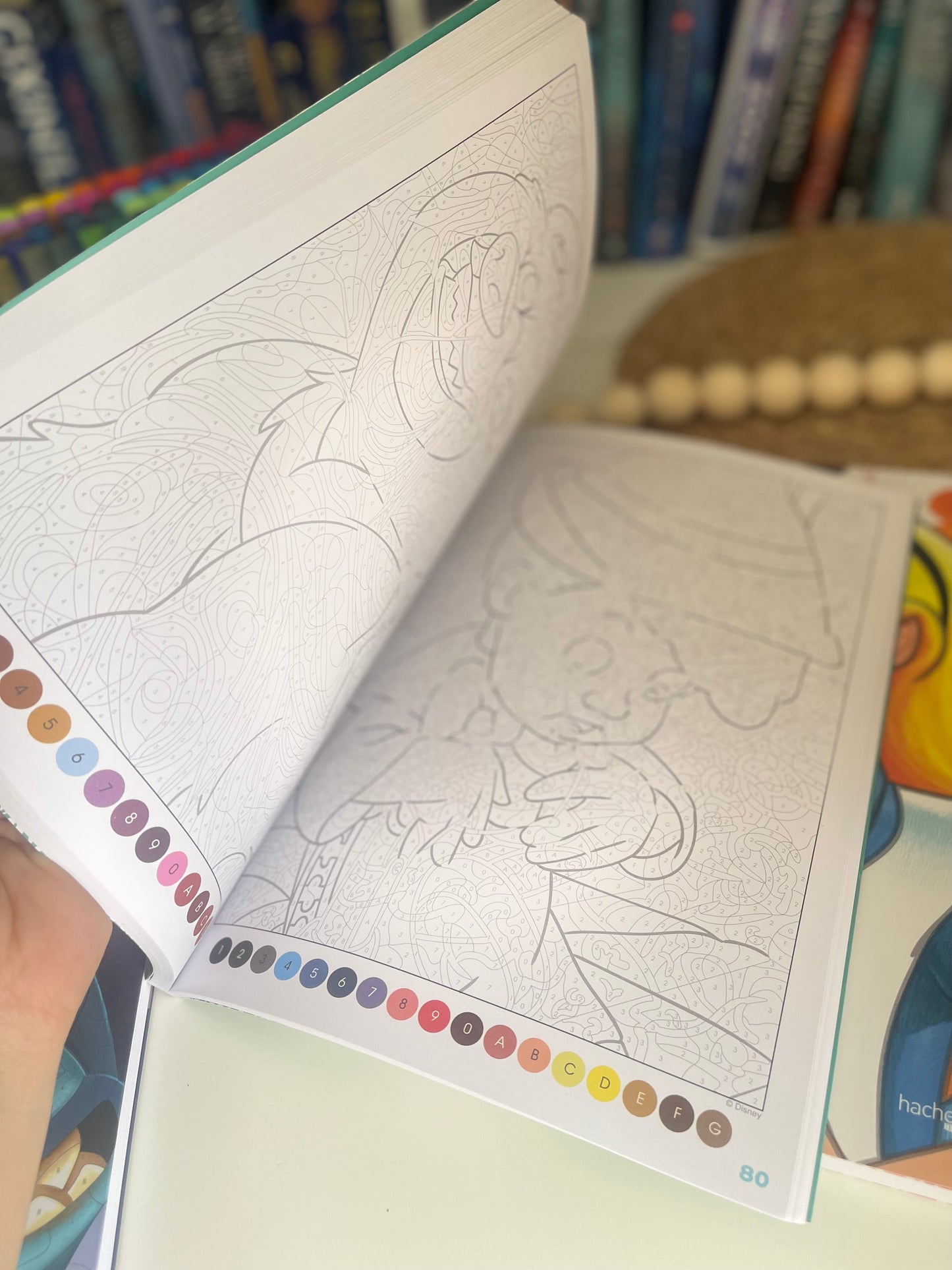 Disney Mystery Coloring Book
