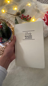 Reading Journal for Book Lovers - 75 Book Journal Reading Log for Book Tracking, A5 Linen Book