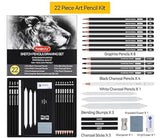 22 Pcs Drawing Sketching Pencil Set