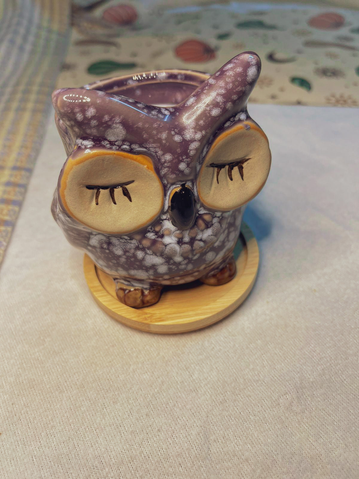 Owl lavender Scented Candle