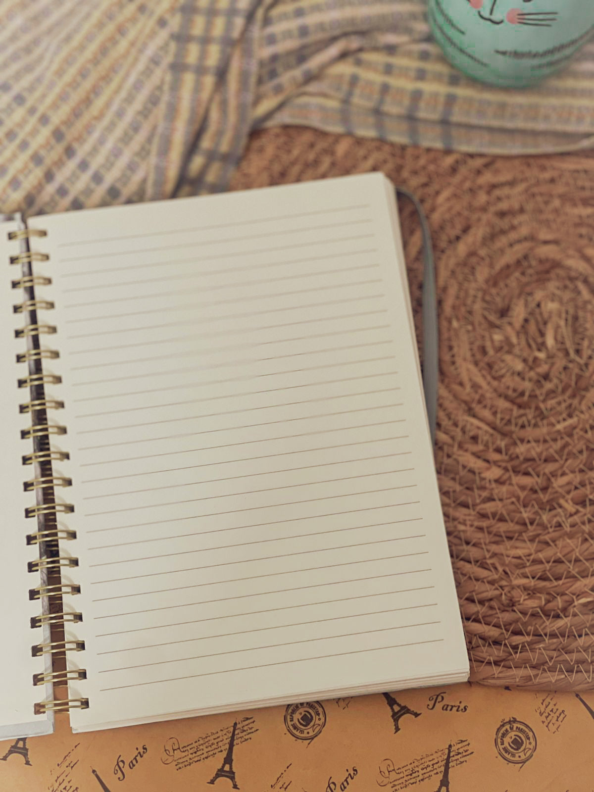 Hardcover Aesthetic Notebook A4